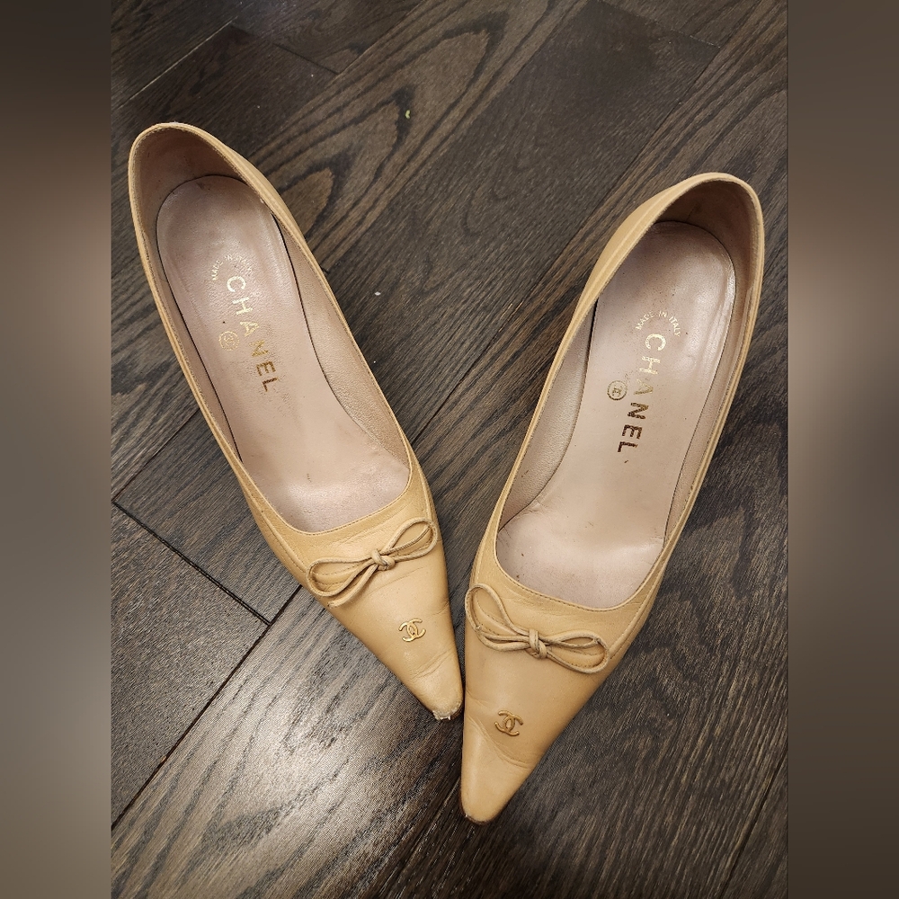 Well Worn Chanel Heels